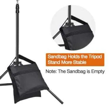 Yesker 10 X 10 ft Photo Video Studio Background Support Stand, Adjustable Heavy Duty Photography Backdrop Support System Kit for Photoshoot Party Video Creator