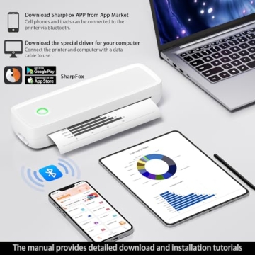 MinZhi Portable Thermal Printer for Efficient Travel Printing