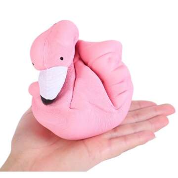 AOLIGE Jumbo Pink Flamingo Squishy - Stress Relief & Fun