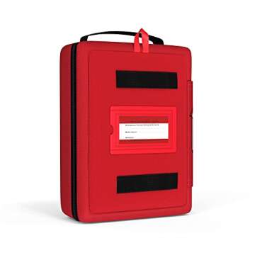 Portable First Aid Kit for Kids with CPR Shield - Ideal for Home, Car, School, Camping, and as a Tra...