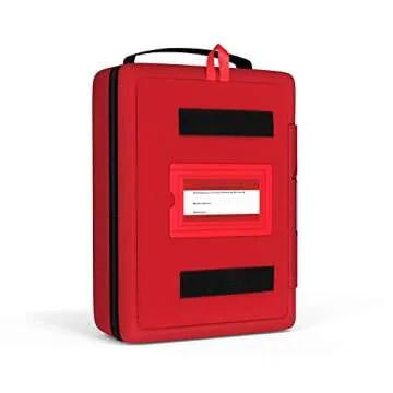 Portable First Aid Kit for Kids with CPR Shield - Ideal for Home, Car, School, Camping, and as a Tra...