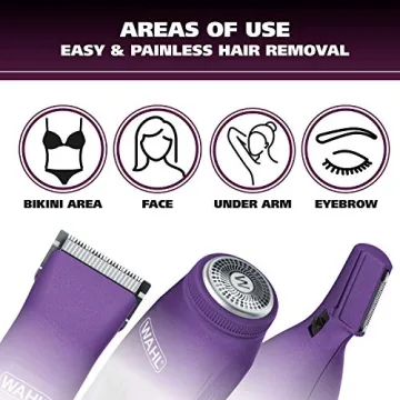 Wahl Rechargeable Electric Trimmer for Women's Grooming