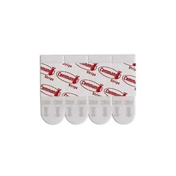 Command Poster Hanging Strips Pack - 140 Count for Easy Use