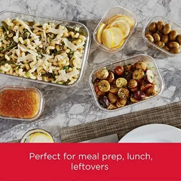 Rubbermaid Brilliance BPA-Free Food Storage Containers