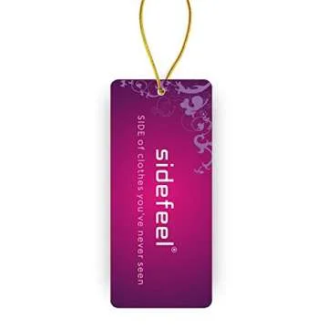 Sidefeel Women Short Sleeve Sweet Scallop Pleated Skater Dress Medium Pink