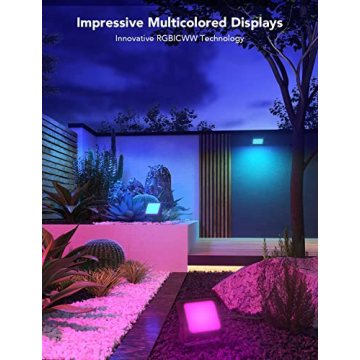 Govee RGBIC Flood Lights - Smart Outdoor Decoration