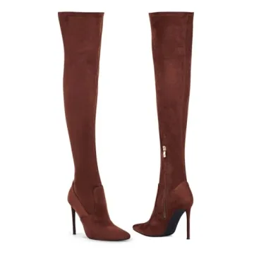 Elisabet Tang Sexy Thigh High Boots for Women - Size 7