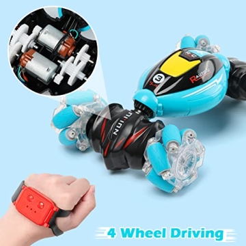 DDAI Gesture Sensing Stunt Car 360° Rotating 4WD Remote Control