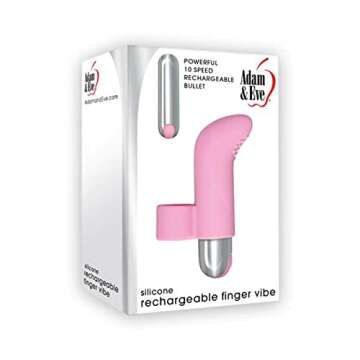 Adam & Eve 10 Function Rechargeable Finger Vibrator