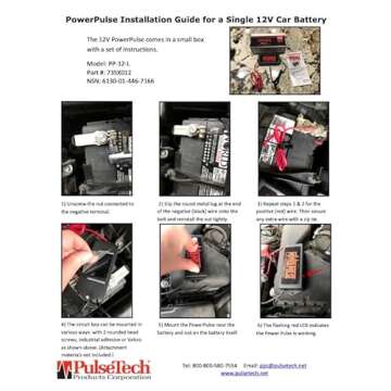 Pulsetech PowerPulse Battery Maintenance System, 12V