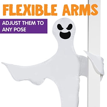 JOYIN 53” Bendable Tree Wrap Ghost Halloween Decoration
