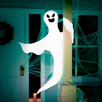JOYIN 53” Bendable Tree Wrap Ghost Halloween Decoration