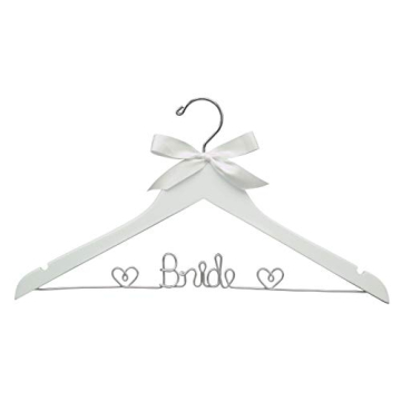 Bridal Hanger with Hearts - Perfect Wedding Gift