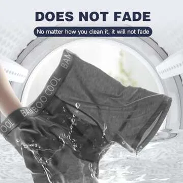 BAMBOO COOL Men's ComfortSoft Boxer Briefs for Everyday Ease
