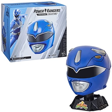 Power Rangers Lightning Collection Blue Ranger Helmet Display