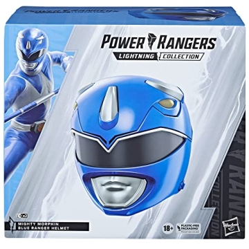 Power Rangers Lightning Collection Blue Ranger Helmet Display