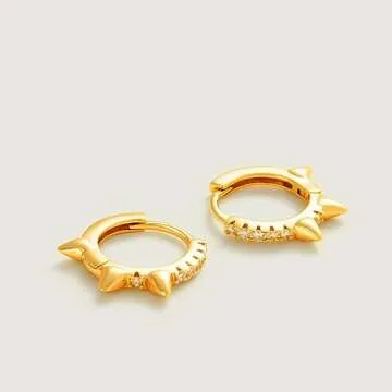 MEVECCO Gold Hoop Earrings for Women - Hypoallergenic & Stylish