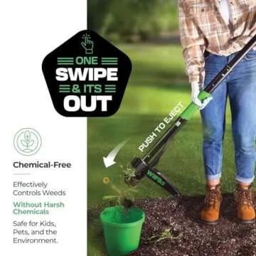 Innovative Adjustable Weed Puller Tool for Easy Gardening