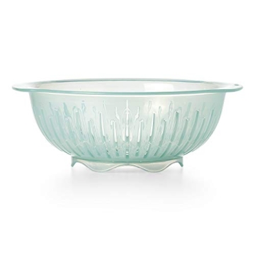 OXO Good Grips Nesting Bowl and Colander Set Sea Glass