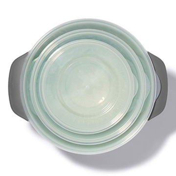 OXO Good Grips Nesting Bowl and Colander Set Sea Glass