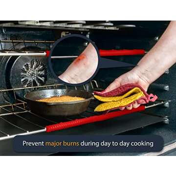 Silicone Oven Guards - Heat Resistant & Easy Fit Protectors