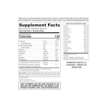 Jocko Fuel Protein 2 Pack Bundle - Jocko Mölk Chocolate + Vanilla (2 Flavors) (2lb Each)