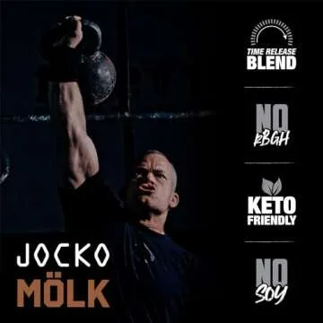 Jocko Fuel Protein 2 Pack Bundle - Jocko Mölk Chocolate + Vanilla (2 Flavors) (2lb Each)
