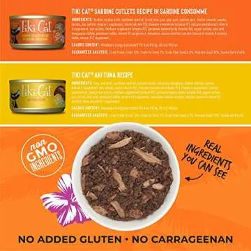 Tiki Cat Grill Wet Cat Food, Variety Pack, 2.8 oz. Cans (12 Count)