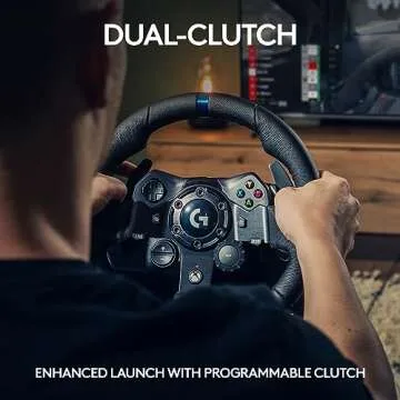 Logitech G923 Racing Wheel for Xbox and PC with TRUEFORCE