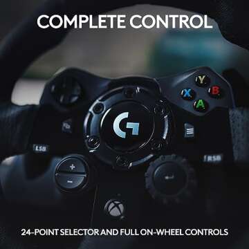 Logitech G923 Racing Wheel for Xbox and PC with TRUEFORCE