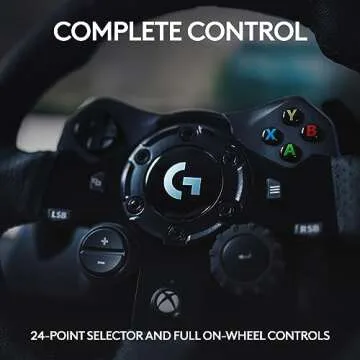 Logitech G923 Racing Wheel for Xbox and PC with TRUEFORCE
