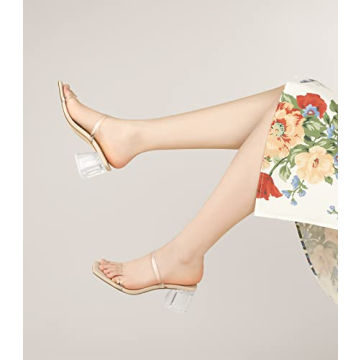 Trendy Leevar Square Toe Heeled Sandals for Women