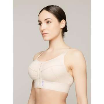 Maam Magnetique Post Op Compression Bra Front Close