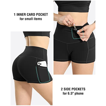 Buy LZYVOO Women’s Spandex Shorts with Pockets Today!