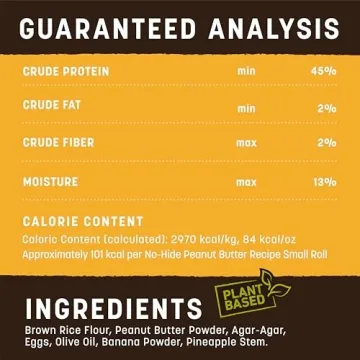 Earth Animal No Hide Chew Rolls for Dogs - Peanut Butter Flavor