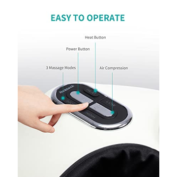 Nekteck Shiatsu Foot Massager with Soothing Heat and Therapy