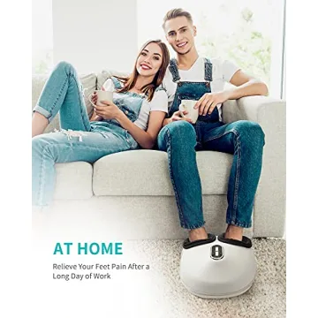 Nekteck Shiatsu Foot Massager with Soothing Heat and Therapy