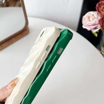 iPhone 15 Water Ripple Pattern Phone Case - Stylish Protection