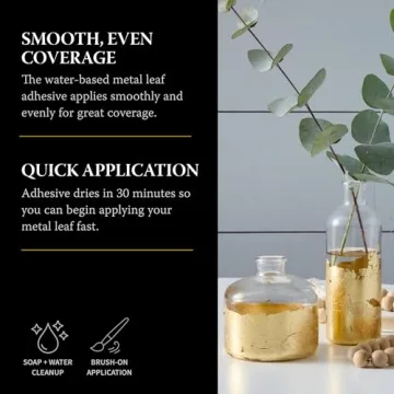 Speedball Mona Lisa Metal Leaf Adhesive for Crafts