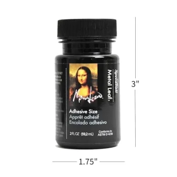 Speedball Mona Lisa Metal Leaf Adhesive for Crafts