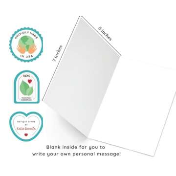 Katie Doodle - Wedding Anniversary card to Husband, Happy Anniversary Cards for Wife, Husband Annive...