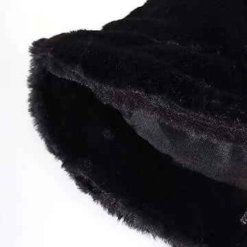 Taidor Fluffy Bucket Hat Stylish Winter Accessory