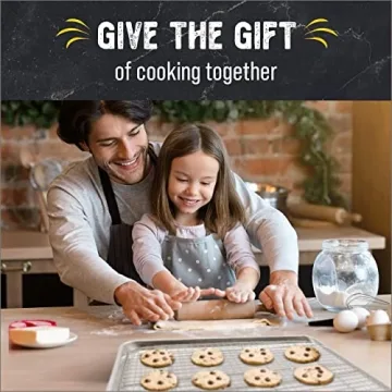 Stainless Steel Baking Sheet Set with Cooling Rack