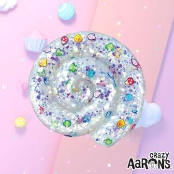 Crazy Aaron's Thinking Putty® - Kawaii Cute - See-Through Sensory Putty for Kids and Adults in a 4" Tin - Creative and Endless Fun, Stress Relief Therapy Toys, Never Dries Out - Made in USA