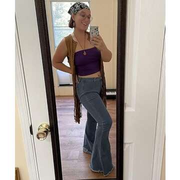 CutieLove Bell Bottom Flare Jeans for Trendy Women