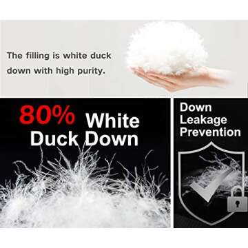 sunseen Women's Ultra Light Packable Hooded Down Coat Outdoor Long Jacket Black US M(Asian 2XL)