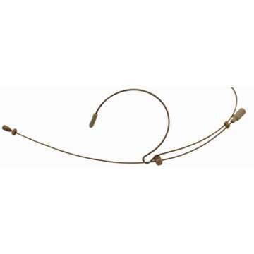 J K Professional Headset/Headworn Microphone MIC-J 071S Compatible with Sennheiser Wireless System - Omnidirectional Mic - Super Lightweight & Creative Design & Smallest Cartridge