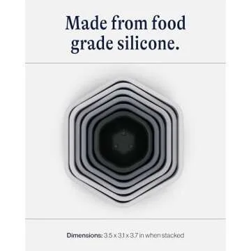 Lalo Stacking Cups - Safe Bath Toy for Kids, Easy Clean