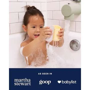 Lalo Stacking Cups - Safe Bath Toy for Kids, Easy Clean