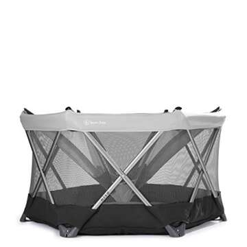 Born Free NISA Playard with Canopy and Washable Fabrics